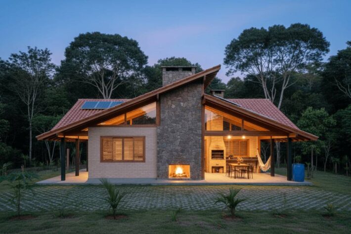 Arquitetura Sustentável Projetos desta linda casa