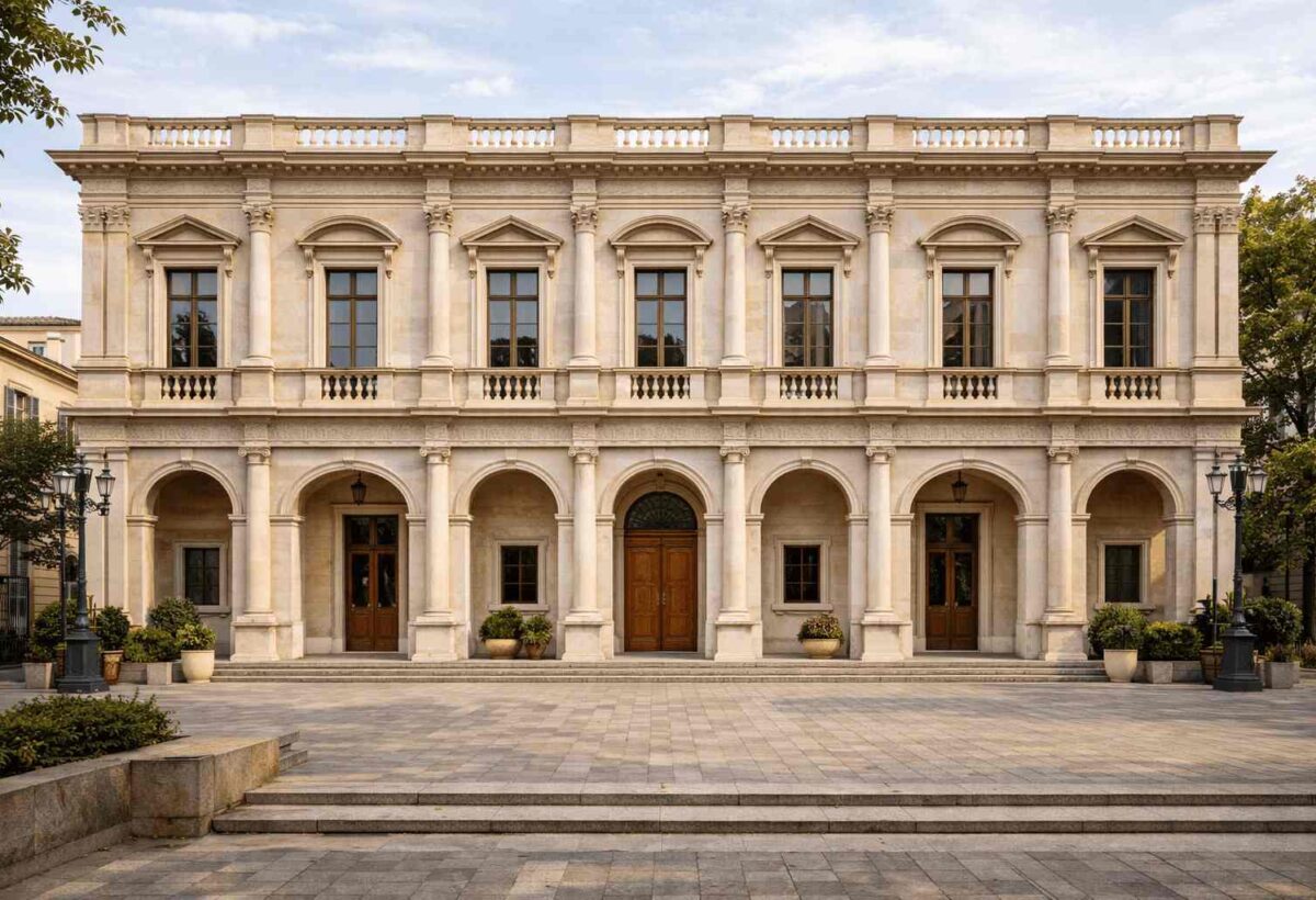 Estilos de arquitetura clássica com toda beleza