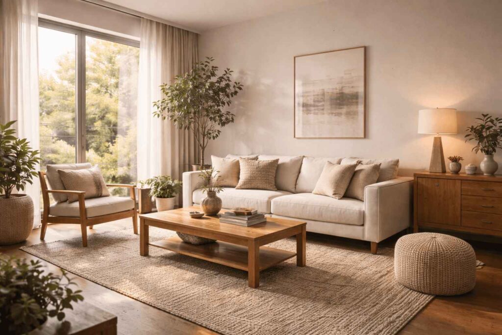 O design de Interiores feita nesta linda sala de estar